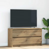 Szafka RTV Artisan Oak 100x35x54 cm Drewno klejone