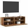 Szafka pod telewizor 2 pcs Stare drewno 100 x 30 x 30 cm