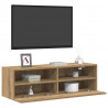 Szafka pod telewizor dąb artisan 100 x 30 x 30 cm