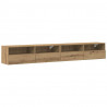Szafka pod telewizor 2 pcs dąb artisan 100 x 30 x 30 cm