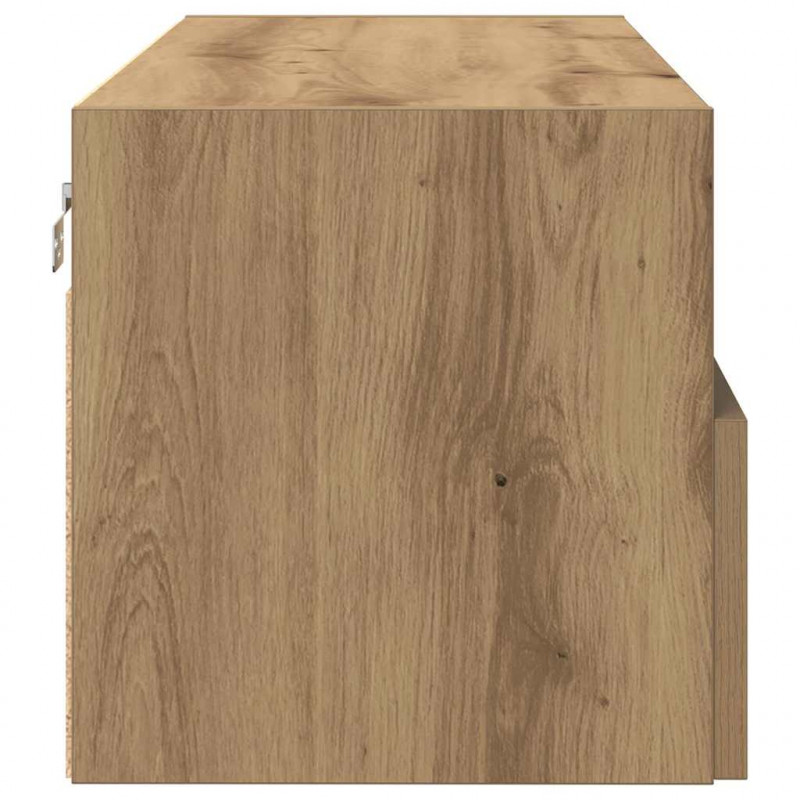 Szafka pod telewizor 2 pcs dąb artisan 100 x 30 x 30 cm