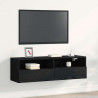 Szafka pod telewizor Czarny Dąb 100 x 30 x 30 cm