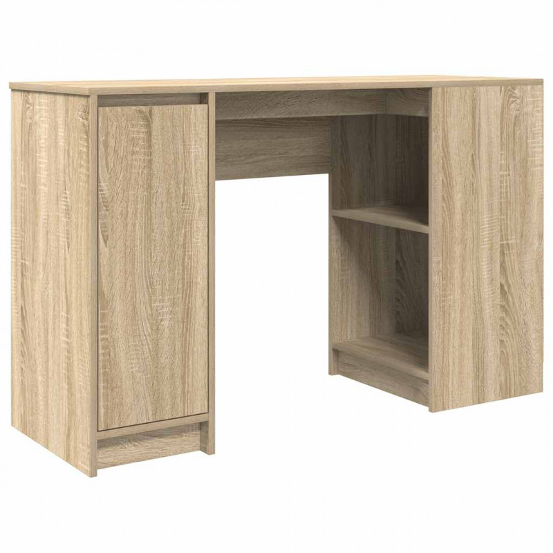 Biurko Sonoma Oak 120x42x76 cm Drewno klejone