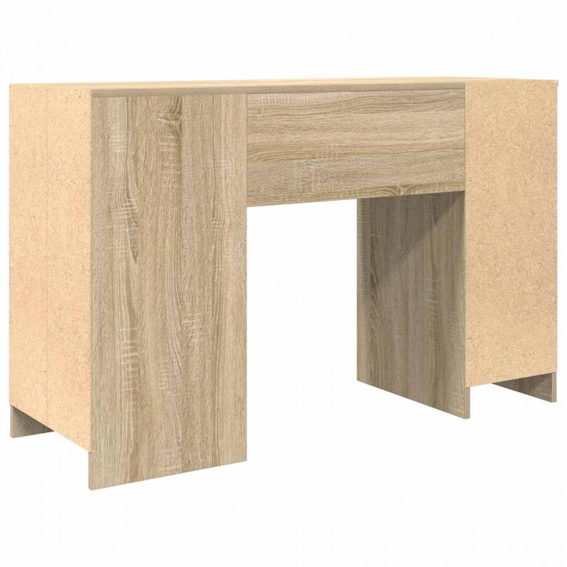 Biurko Sonoma Oak 120x42x76 cm Drewno klejone