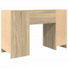 Biurko Sonoma Oak 120x42x76 cm Drewno klejone