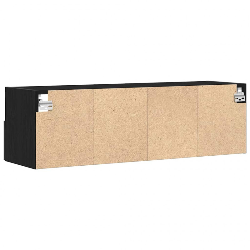 Szafka pod telewizor Czarny Dąb 100 x 30 x 30 cm