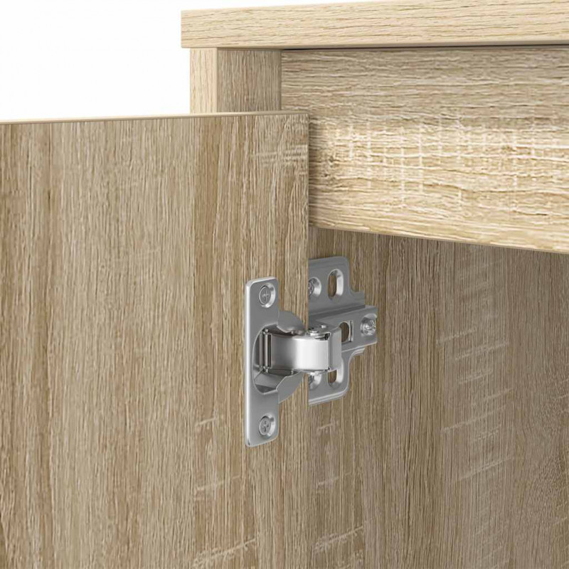 Biurko Sonoma Oak 120x42x76 cm Drewno klejone