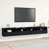 Szafka pod telewizor 2 pcs Czarny dąb 100 x 30 x 30 cm