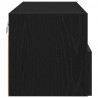 Szafka pod telewizor 2 pcs Czarny dąb 100 x 30 x 30 cm