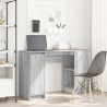 Biurko Sonoma Szare 120x42x76 cm Drewno klejone