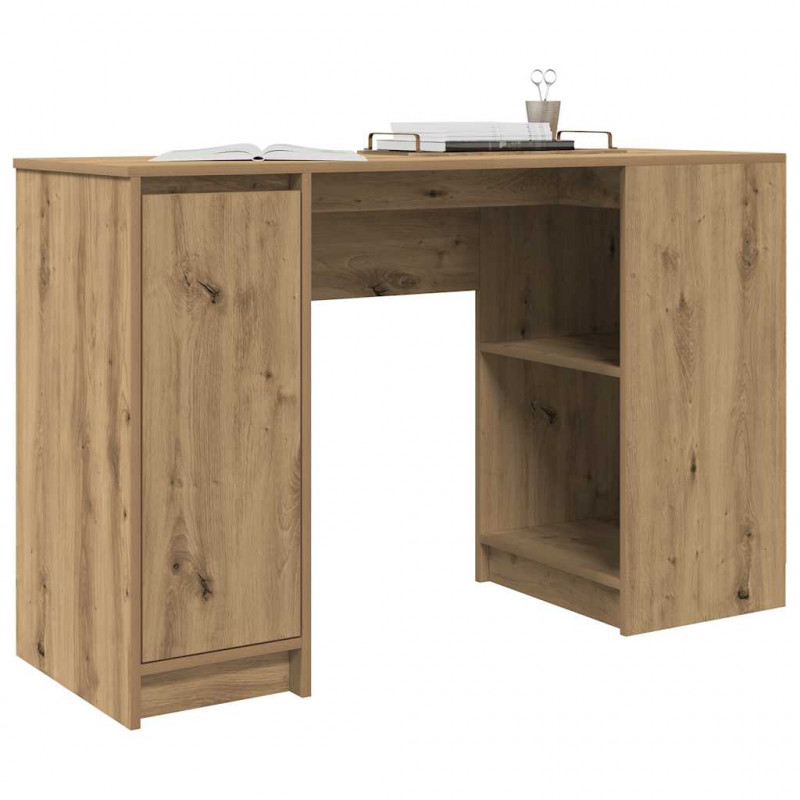 Biurko Artisan Dąb 120x42x76 cm Drewno klejone