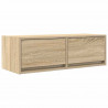 Szafka RTV Sonoma Oak 80x31x25,5 cm Drewno klejone