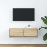 Szafka RTV Sonoma Oak 80x31x25,5 cm Drewno klejone