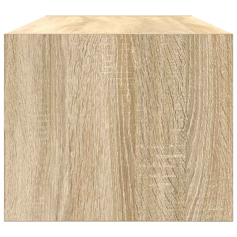 Szafka RTV Sonoma Oak 80x31x25,5 cm Drewno klejone