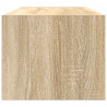Szafka RTV Sonoma Oak 80x31x25,5 cm Drewno klejone