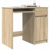 Biurko Sonoma Oak 86x49x76 cm Drewno klejone