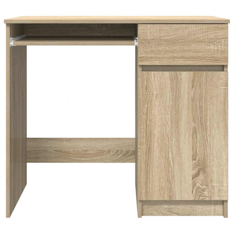 Biurko Sonoma Oak 86x49x76 cm Drewno klejone