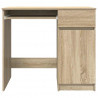 Biurko Sonoma Oak 86x49x76 cm Drewno klejone