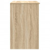 Biurko Sonoma Oak 86x49x76 cm Drewno klejone