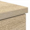 Biurko Sonoma Oak 86x49x76 cm Drewno klejone