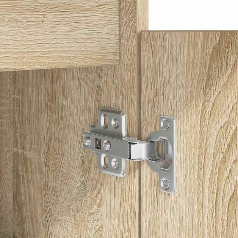 Biurko Sonoma Oak 86x49x76 cm Drewno klejone