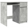 Biurko Beton Szary 86x49x76 cm Drewno klejone