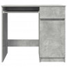 Biurko Beton Szary 86x49x76 cm Drewno klejone