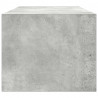 Szafki RTV 2 szt. Beton Szary 80x31x25,5 cm Drewno klejone
