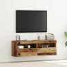 Szafka pod telewizor 2 pcs Stare drewno 60 x 30 x 40 cm