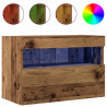 Szafka pod telewizor 2 pcs Stare drewno 60 x 30 x 40 cm