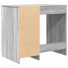 Biurko Sonoma Szare 86x49x76 cm Drewno klejone