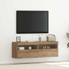 Szafka pod telewizor 2 pcs dąb artisan 60 x 30 x 40 cm