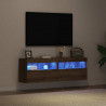 Szafka pod telewizor 2 pcs dąb artisan 60 x 30 x 40 cm