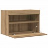 Szafka pod telewizor 2 pcs dąb artisan 60 x 30 x 40 cm
