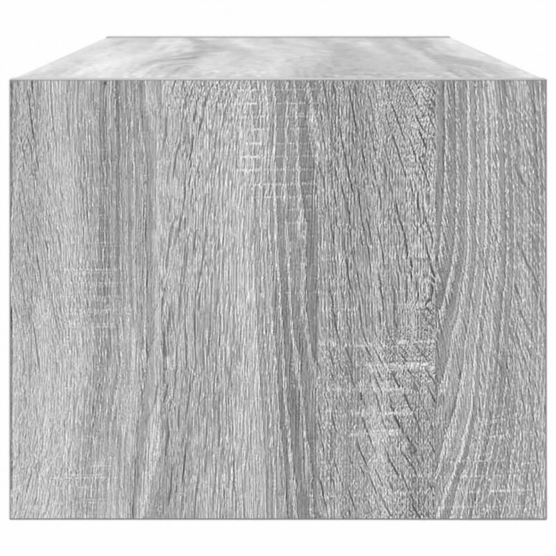 Szafki RTV 2 szt. Szary Sonoma 80x31x25,5 cm Drewno klejone