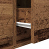 Szafki RTV 2 szt. Stare drewno 80x31x25,5 cm Drewno klejone