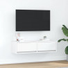 Szafka pod telewizor z szufladą Biały 100 x 31 x 25.5 cm