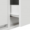 Szafka pod telewizor z szufladą Biały 100 x 31 x 25.5 cm