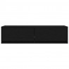 Szafka pod telewizor z szufladą Czarny dąb 100 x 31 x 25.5 cm