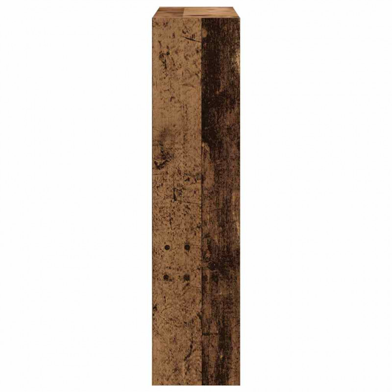 Szafka na buty z półką Stare drewno 80 x 21 x 87,5 cm