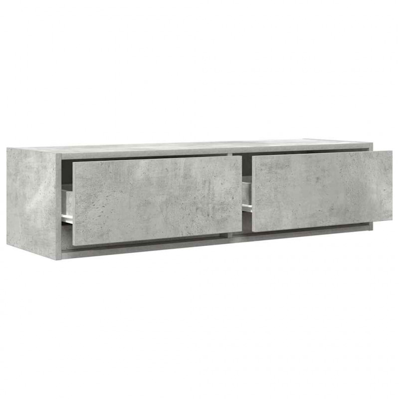 Szafka pod telewizor Betonowy szary 100 x 31 x 25.5 cm