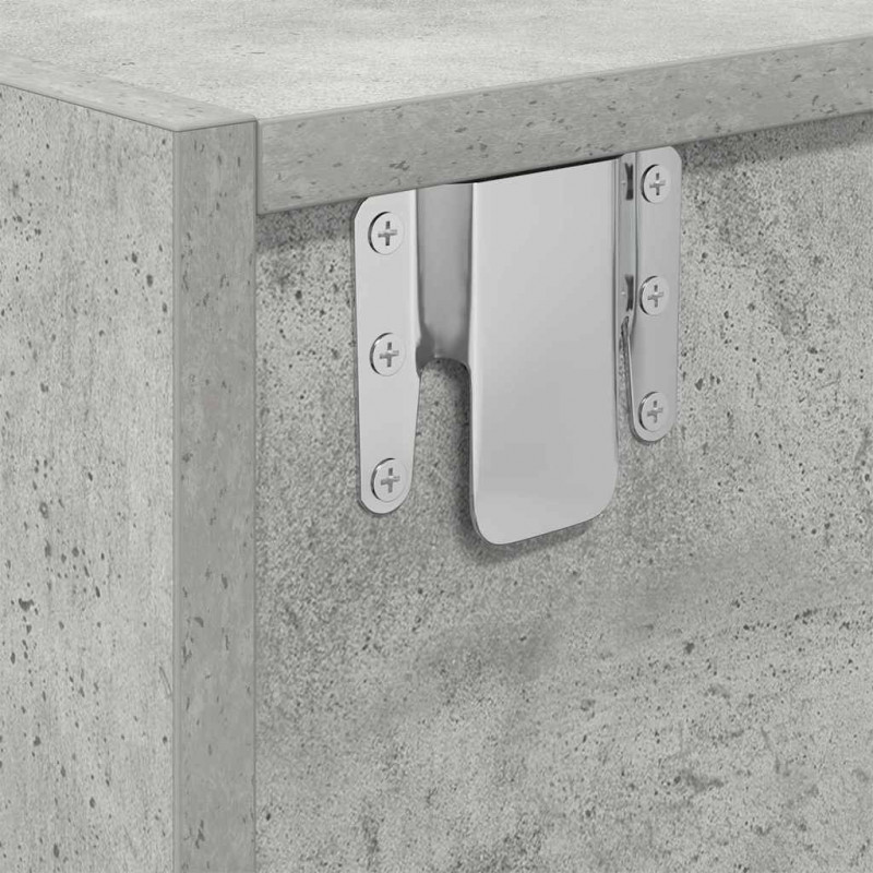 Szafka pod telewizor Betonowy szary 100 x 31 x 25.5 cm