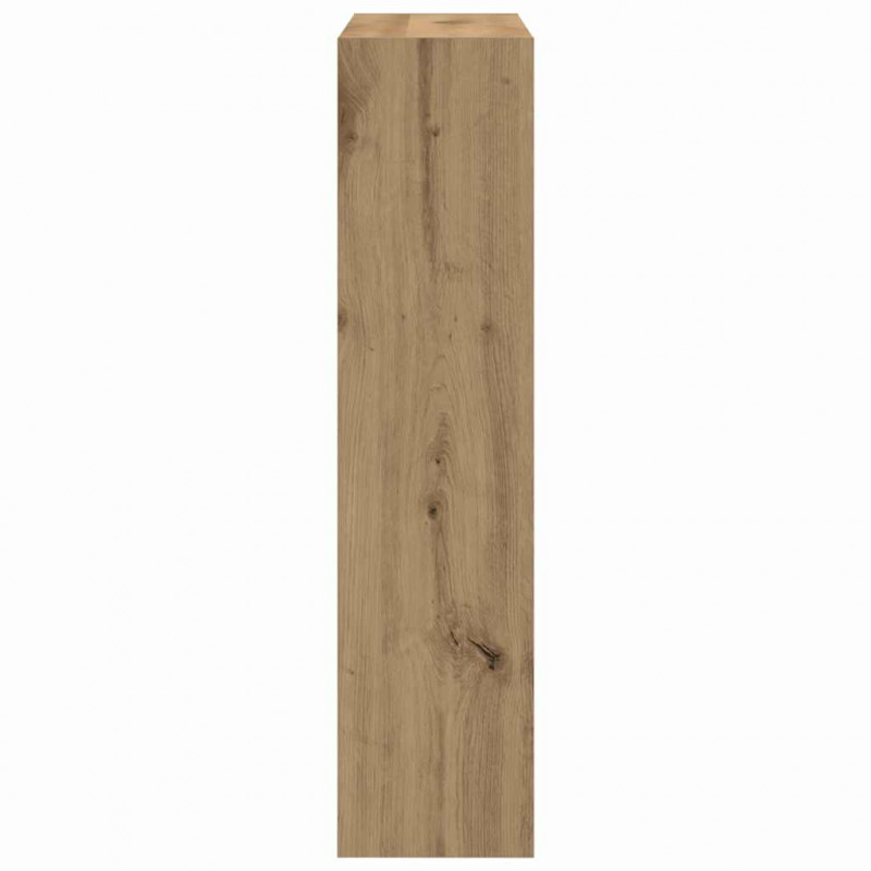 Szafka na buty z półką z drzwiami Dąb wędzony 80 x 21 x 87,5 cm