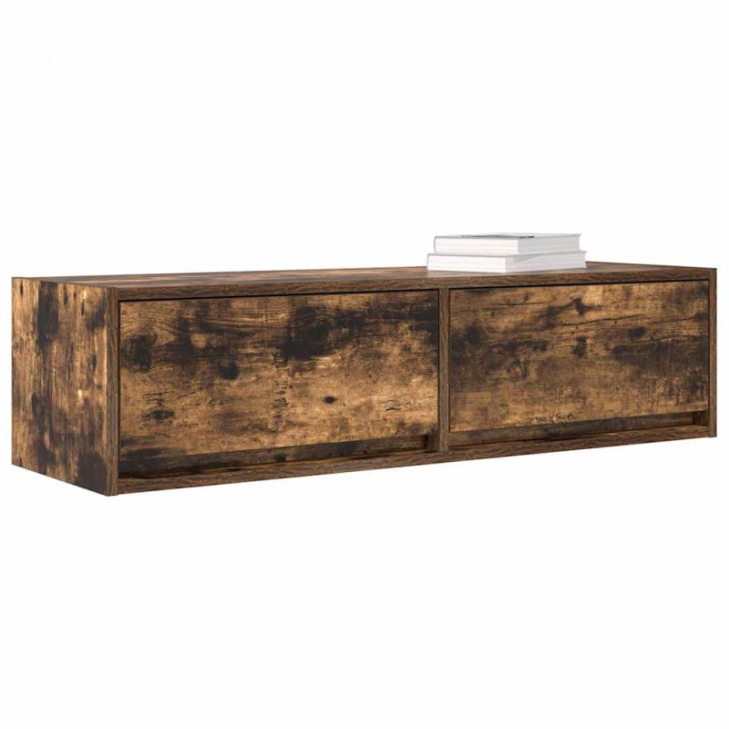 Szafka pod telewizor z szufladą Wędzony dąb 100 x 31 x 25.5 cm