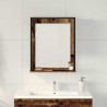 Lustro Stare drewno 50 x 12 x 60 cm Szkło i drewno inżynieryjne
