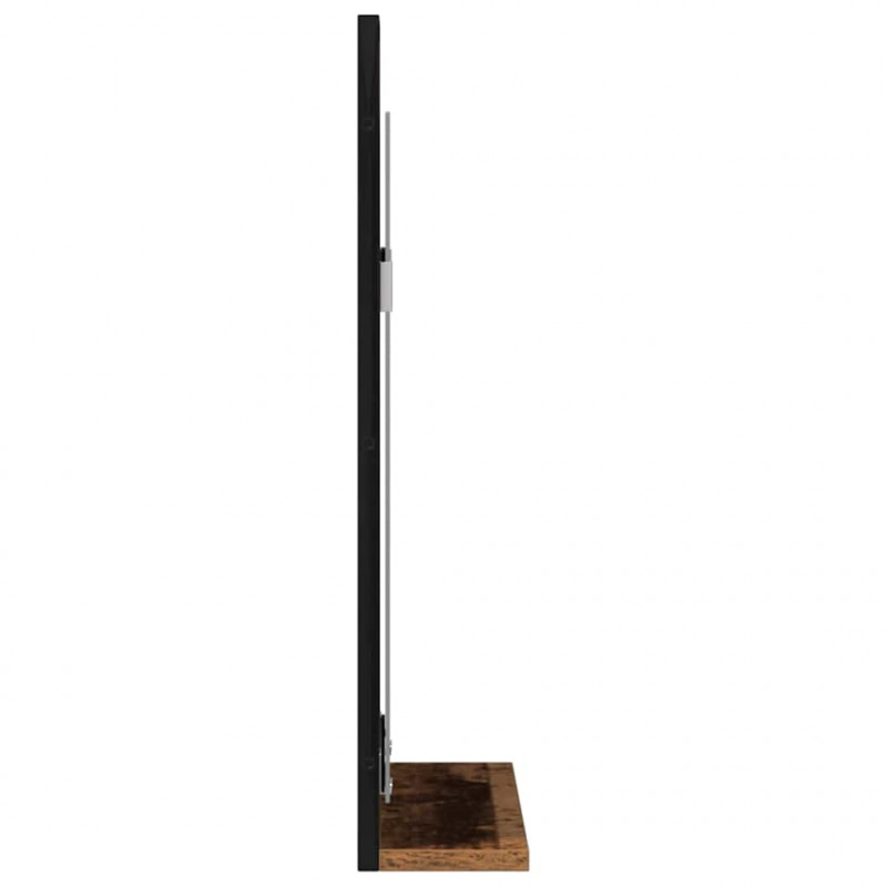 Lustro Stare drewno 50 x 12 x 60 cm Szkło i drewno inżynieryjne