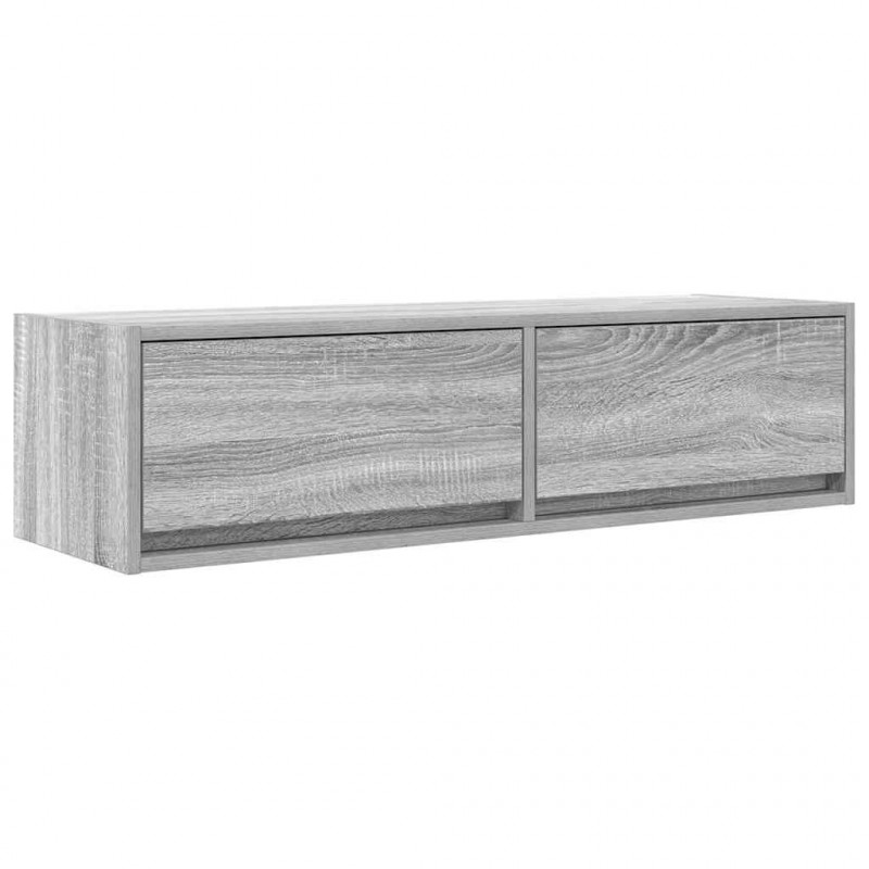 Szafka pod telewizor Szary dąb sonoma 100 x 31 x 25.5 cm