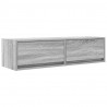 Szafka pod telewizor Szary dąb sonoma 100 x 31 x 25.5 cm
