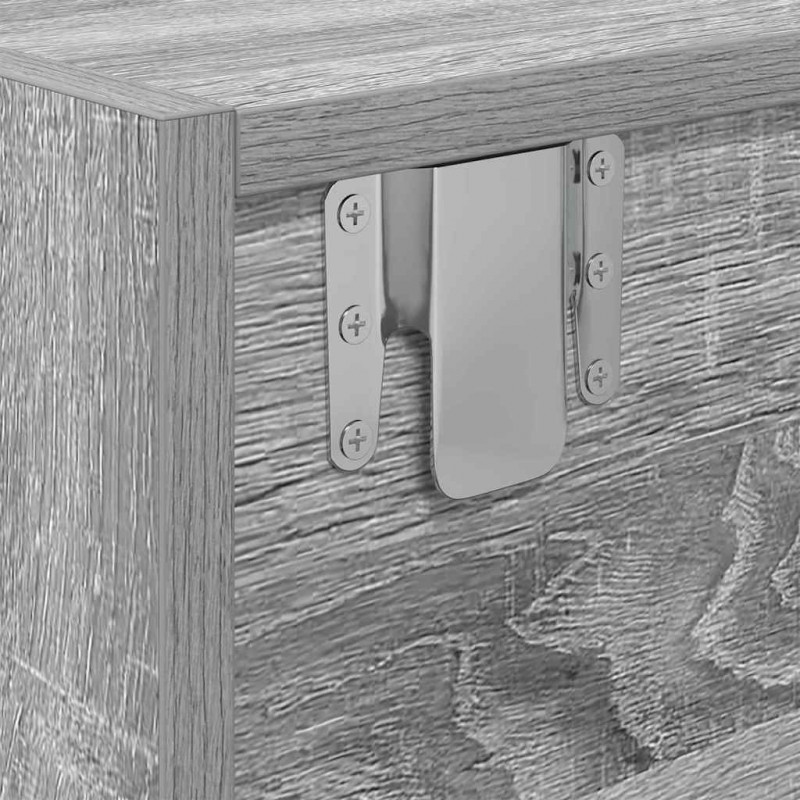 Szafka pod telewizor Szary dąb sonoma 100 x 31 x 25.5 cm