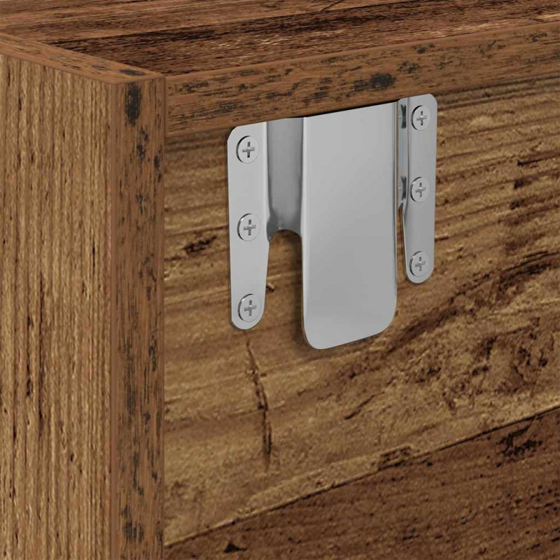 Szafka pod telewizor z szufladą Stare drewno 100 x 31 x 25.5 cm